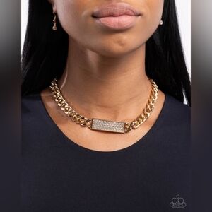 Gold and Silver Chain Necklace